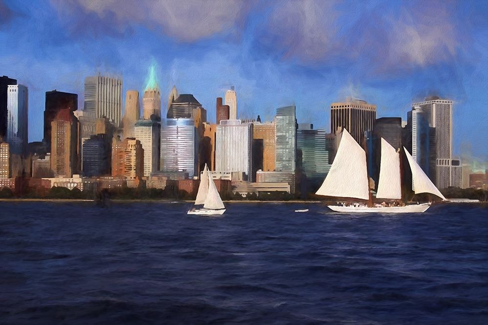 Sailboats art print by Ronald Bolokofsky for $57.95 CAD