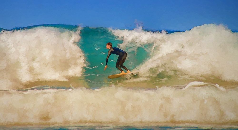 Surfer art print by Ronald Bolokofsky for $57.95 CAD