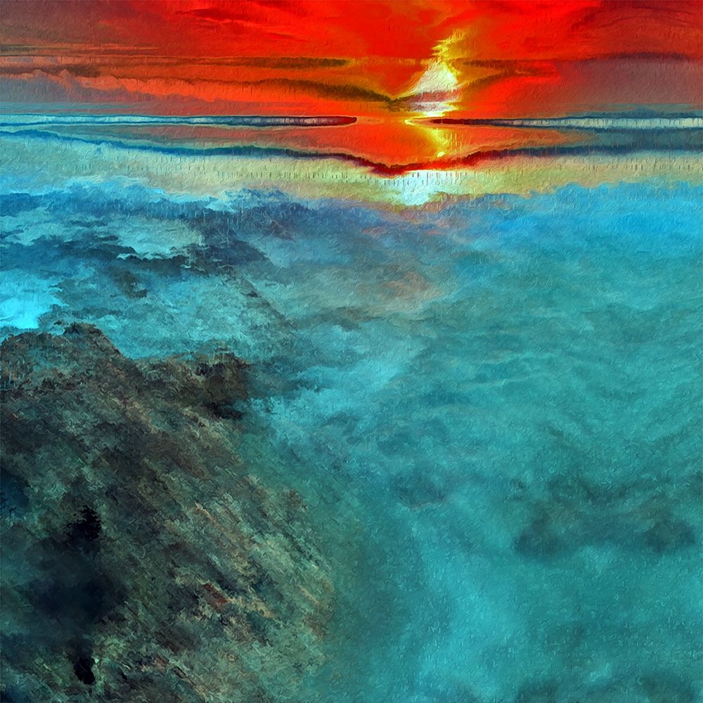 Winter Sunset art print by Ronald Bolokofsky for $57.95 CAD