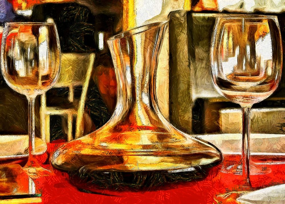 Table For Two art print by Ronald Bolokofsky for $57.95 CAD