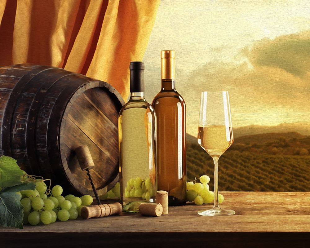 White Wines of Tuscany art print by Ronald Bolokofsky for $57.95 CAD