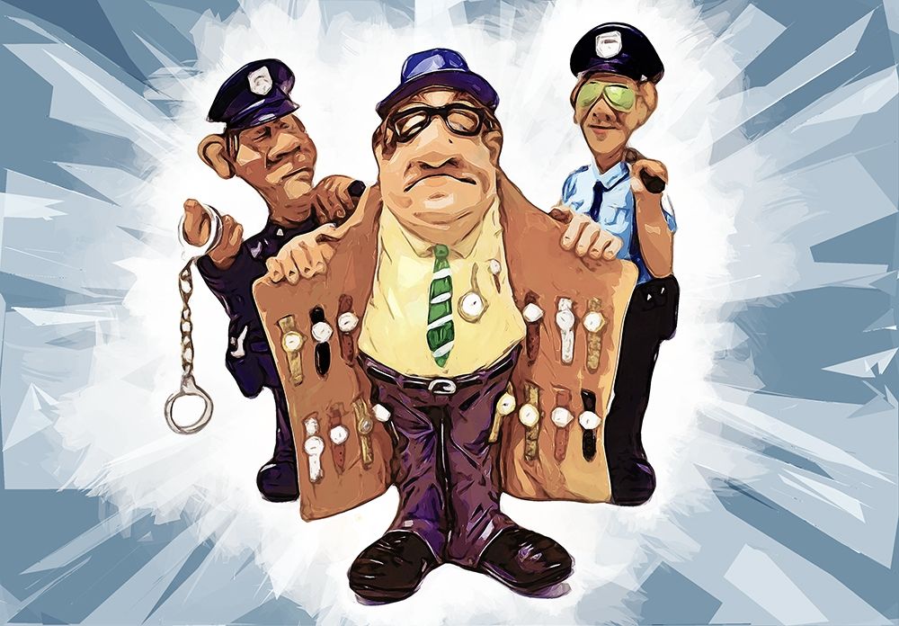 Busted art print by Ronald Bolokofsky for $57.95 CAD