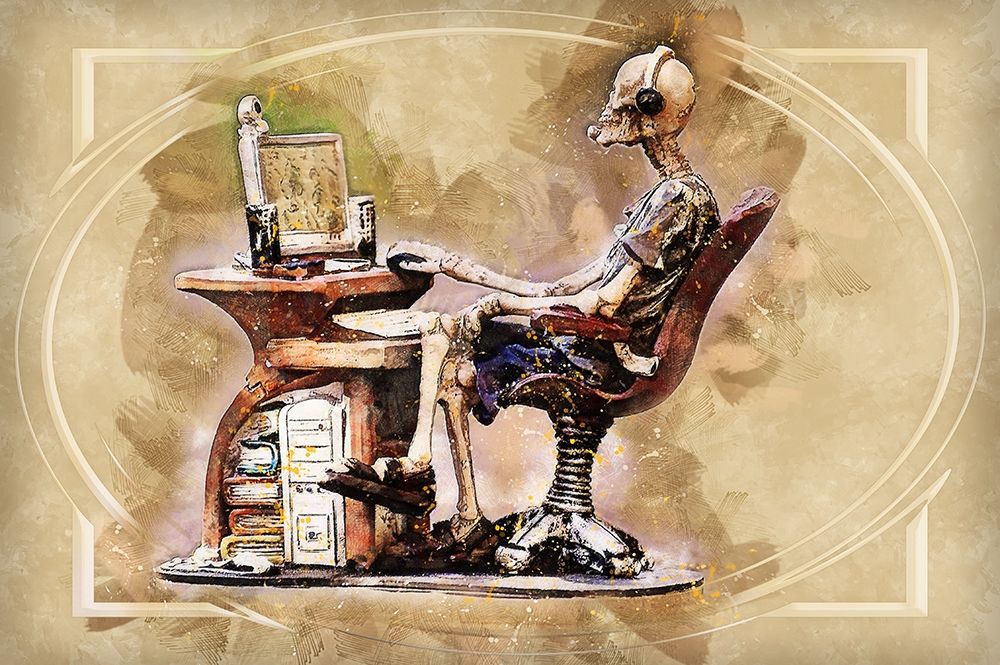 Help Desk art print by Ronald Bolokofsky for $57.95 CAD