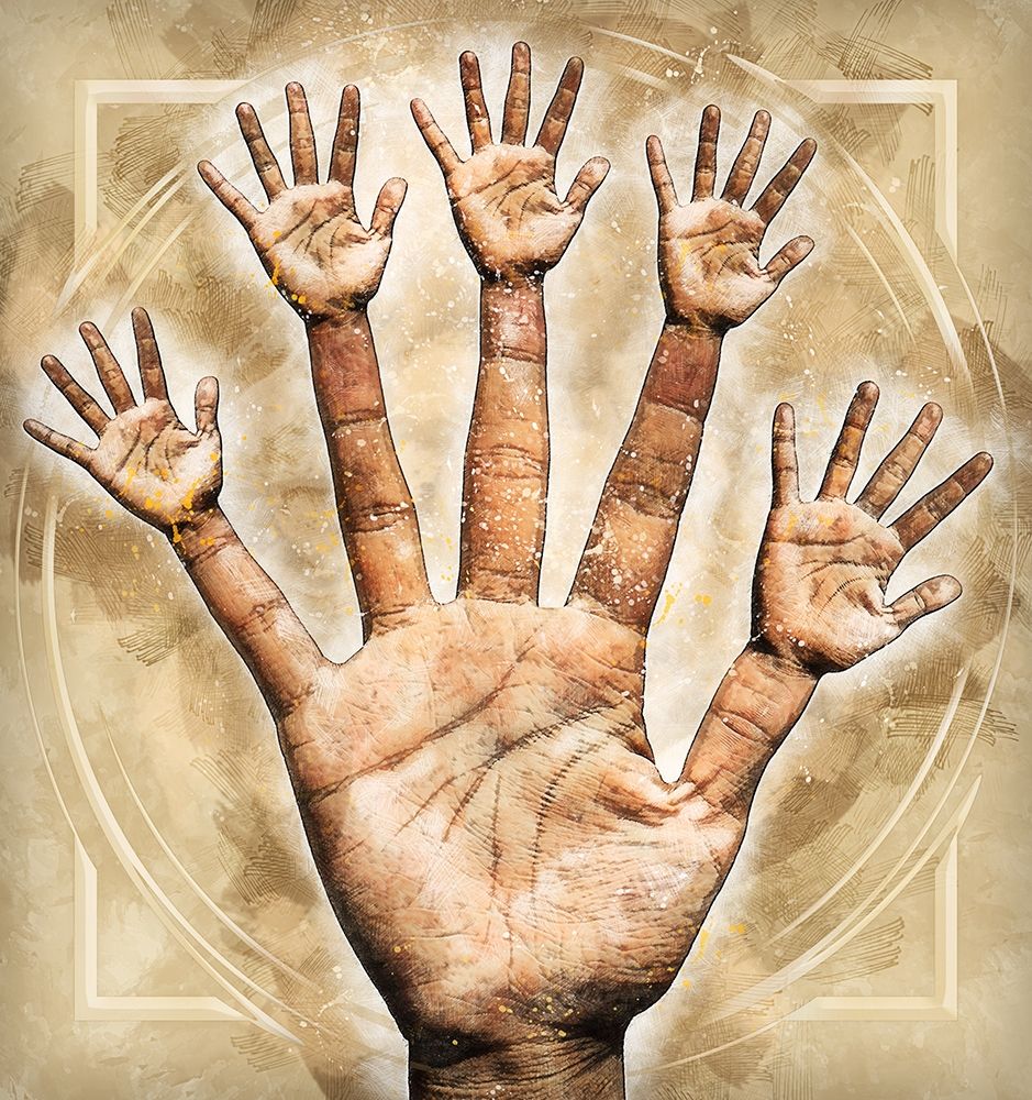 High Fives All Around art print by Ronald Bolokofsky for $57.95 CAD