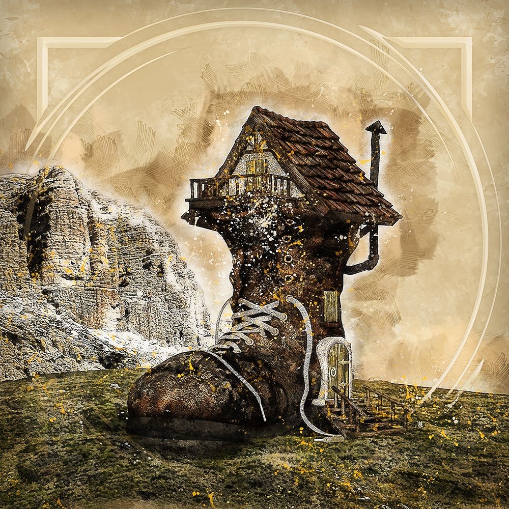 Living In a Shoe art print by Ronald Bolokofsky for $57.95 CAD