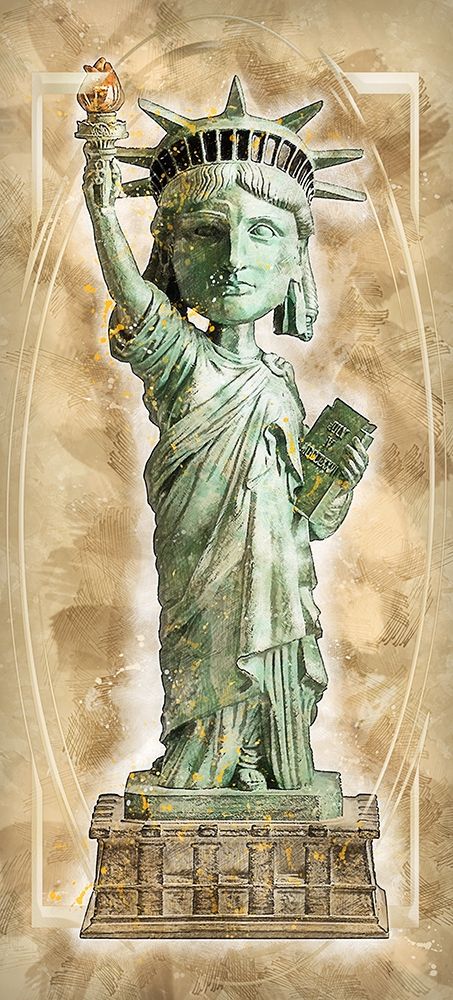 Statue of Liberty art print by Ronald Bolokofsky for $57.95 CAD