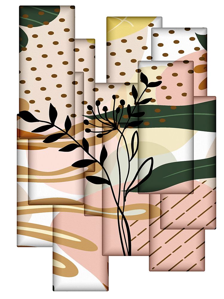 Abstract Collage 335 art print by Ronald Bolokofsky for $57.95 CAD