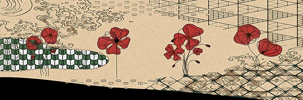 Abstract Flower Garden 353 art print by Ronald Bolokofsky for $57.95 CAD