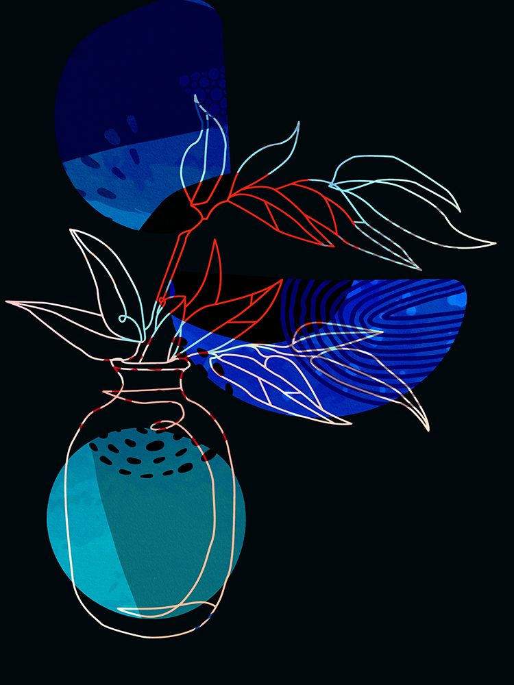 Abstract Plant 832 art print by Ronald Bolokofsky for $57.95 CAD