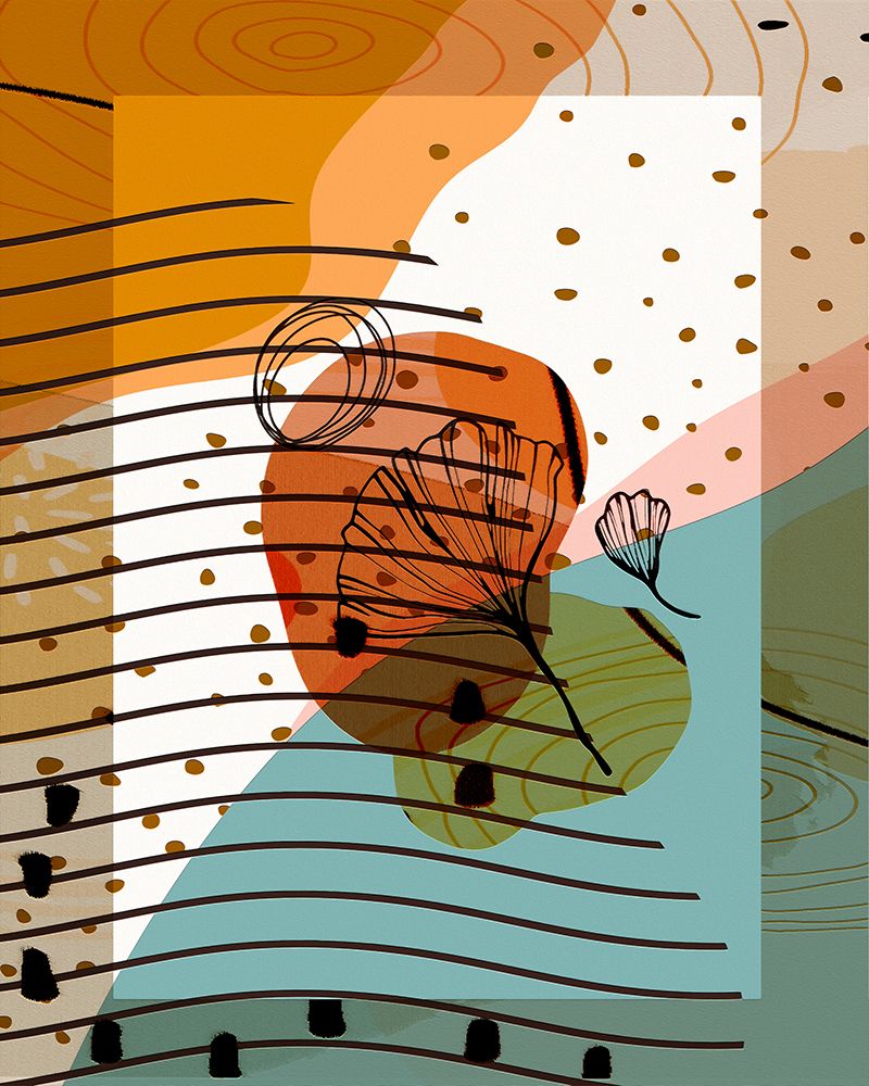 Abstract Shapes 700A art print by Ronald Bolokofsky for $57.95 CAD