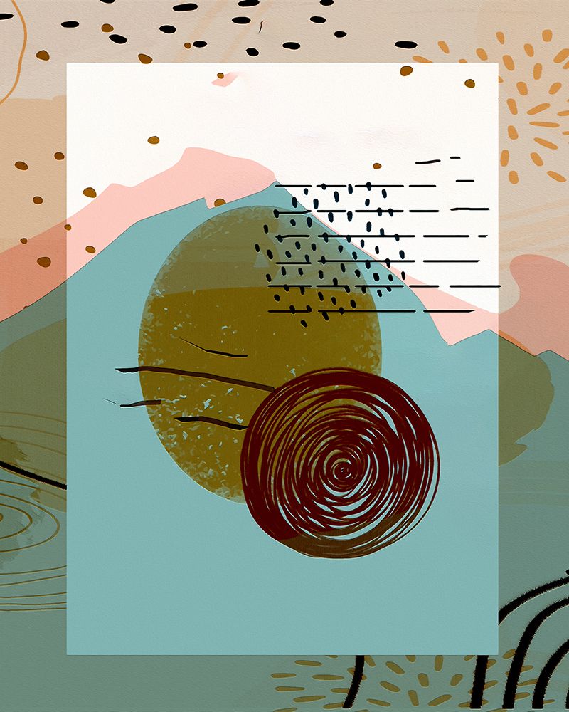 Abstract Shapes 700B art print by Ronald Bolokofsky for $57.95 CAD