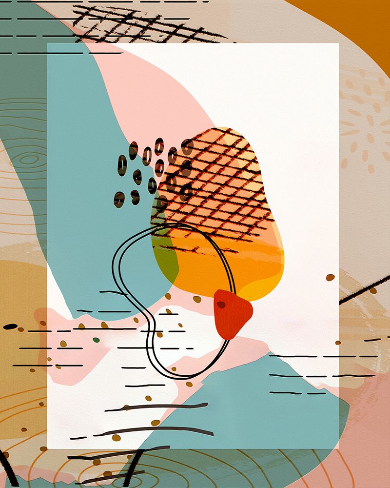 Abstract Shapes 700D art print by Ronald Bolokofsky for $57.95 CAD