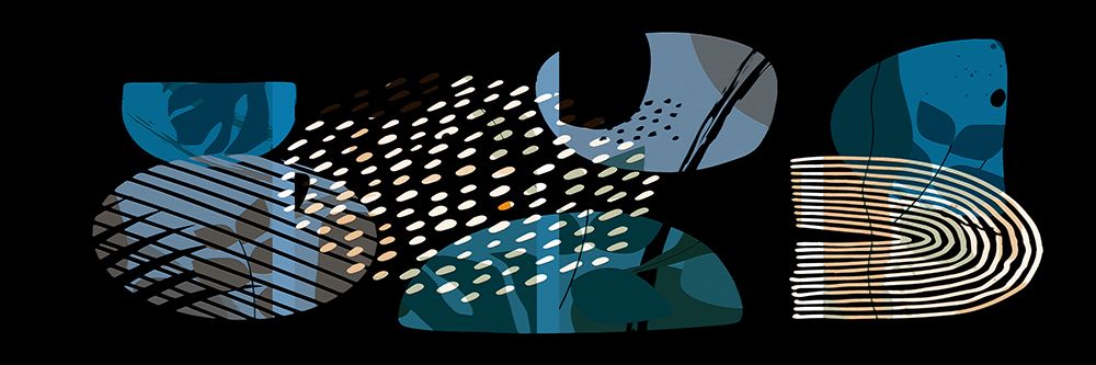 Abstract Shapes 731 art print by Ronald Bolokofsky for $57.95 CAD