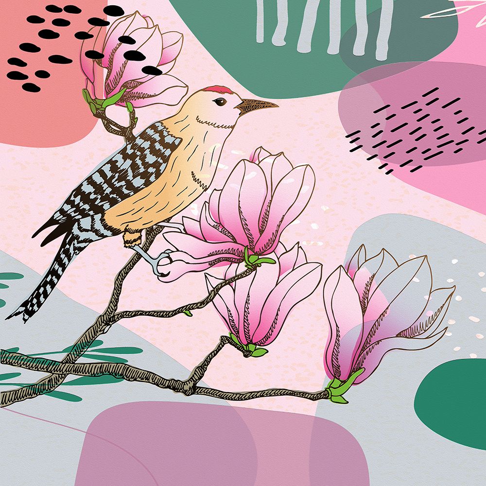 Bird On A Branch 110 art print by Ronald Bolokofsky for $57.95 CAD