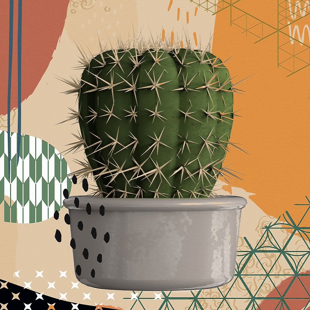 Boho Cactus 505 art print by Ronald Bolokofsky for $57.95 CAD