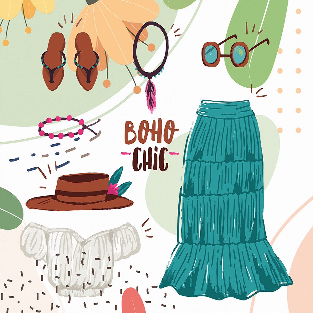 Boho Chic 796 art print by Ronald Bolokofsky for $57.95 CAD