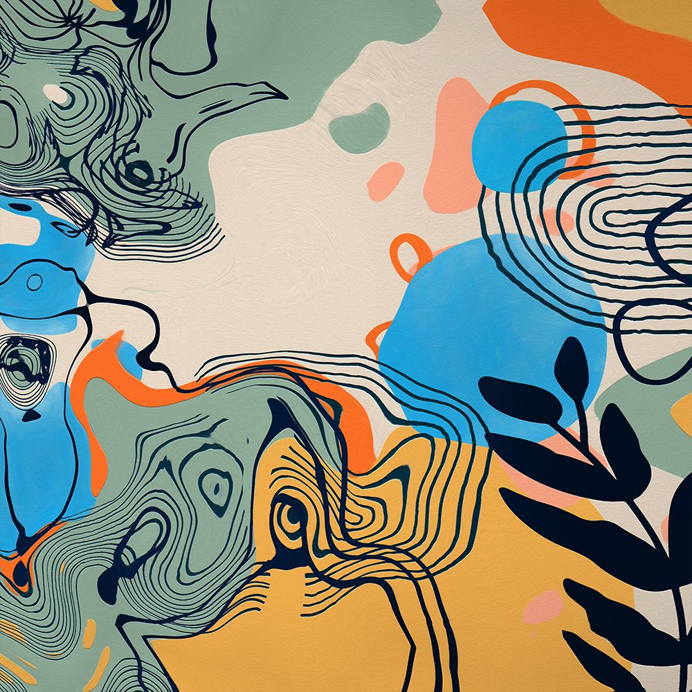 Boho Elements 100 art print by Ronald Bolokofsky for $57.95 CAD