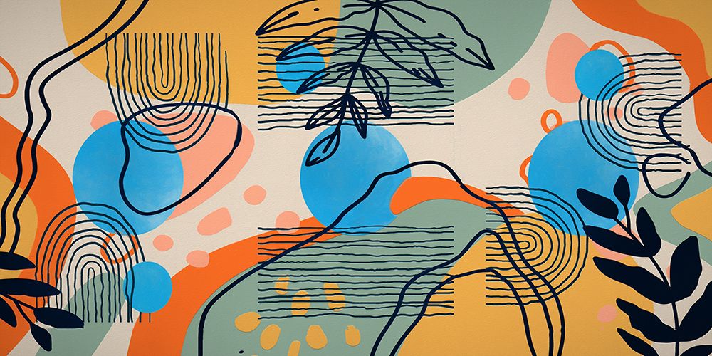 Boho Elements 102 art print by Ronald Bolokofsky for $57.95 CAD