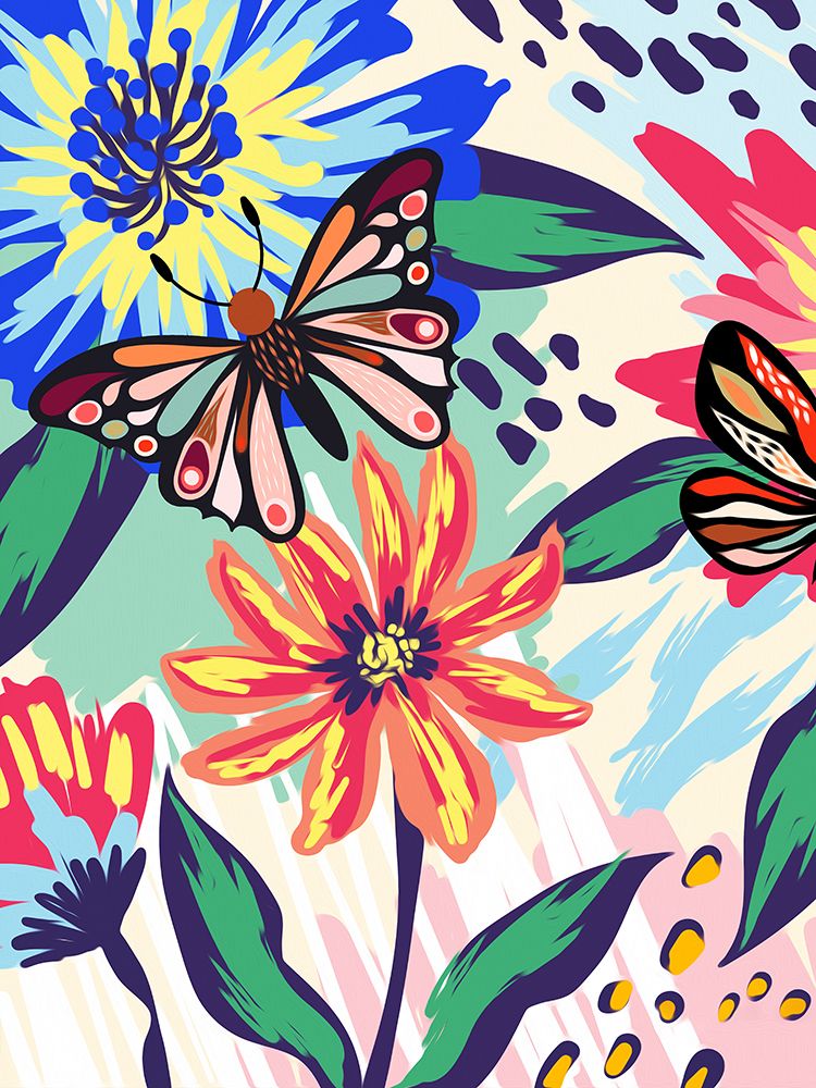 Boho Garden 275 art print by Ronald Bolokofsky for $57.95 CAD