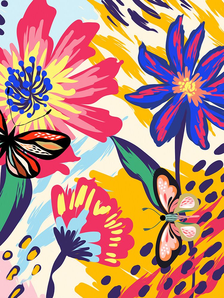 Boho Garden 276 art print by Ronald Bolokofsky for $57.95 CAD