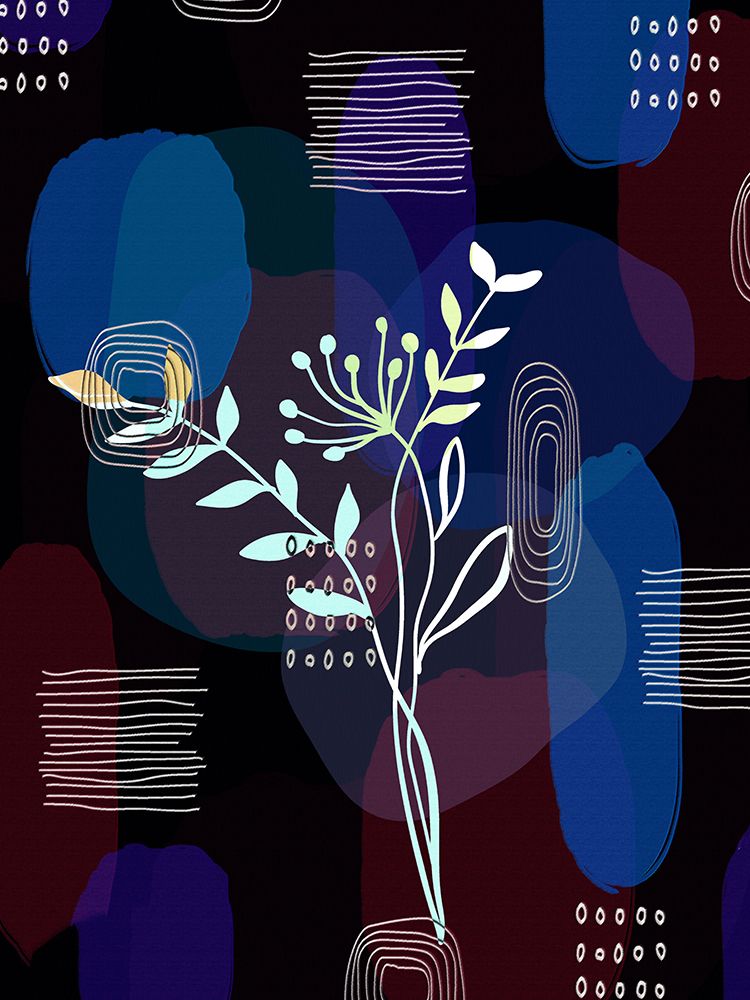 Botanical Abstract 435 art print by Ronald Bolokofsky for $57.95 CAD