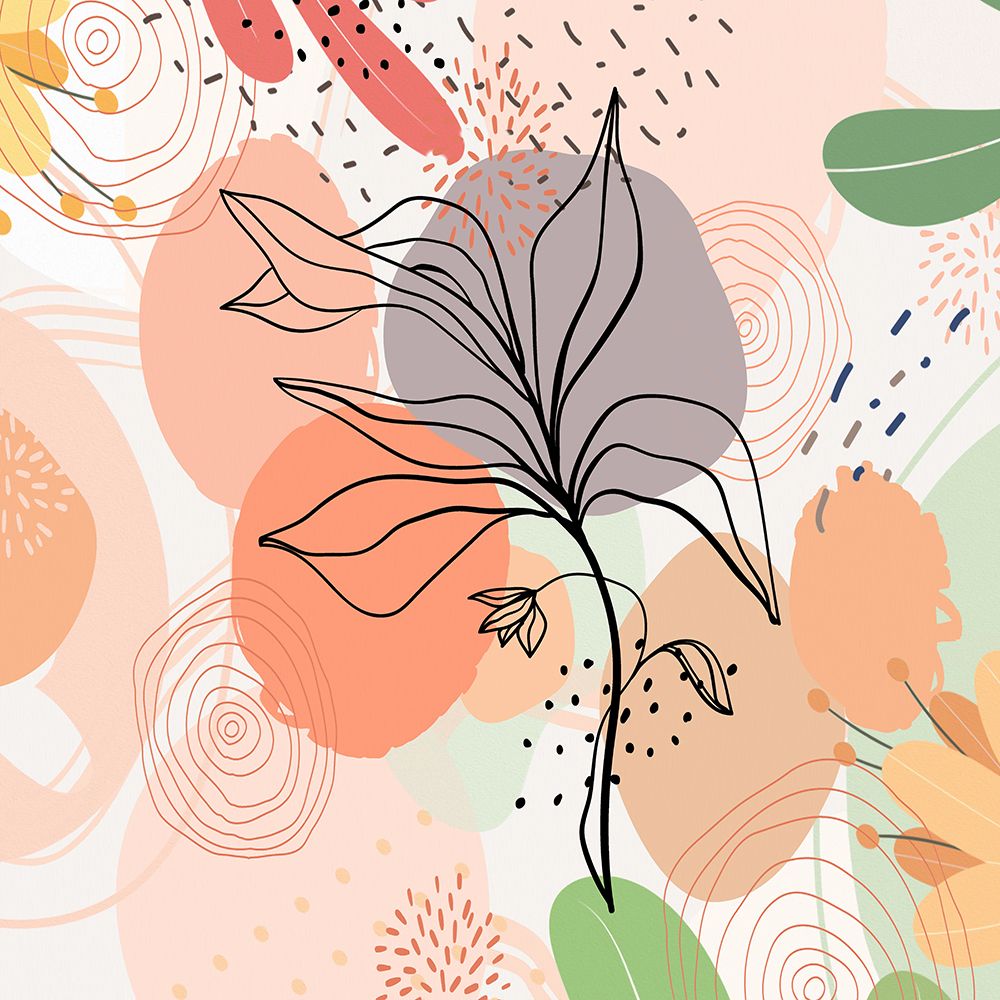 Botanical Abstract 997 art print by Ronald Bolokofsky for $57.95 CAD