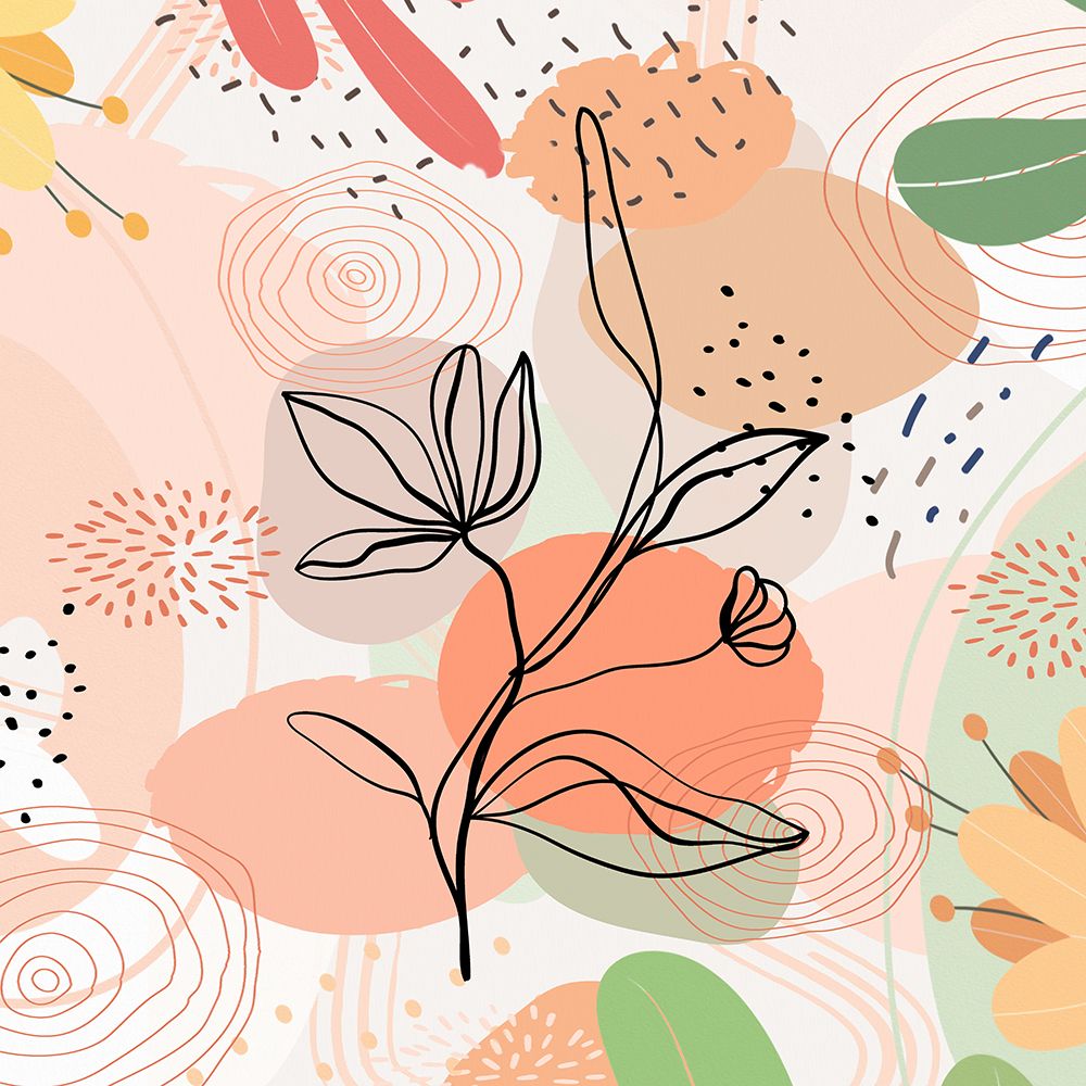 Botanical Abstract 998 art print by Ronald Bolokofsky for $57.95 CAD