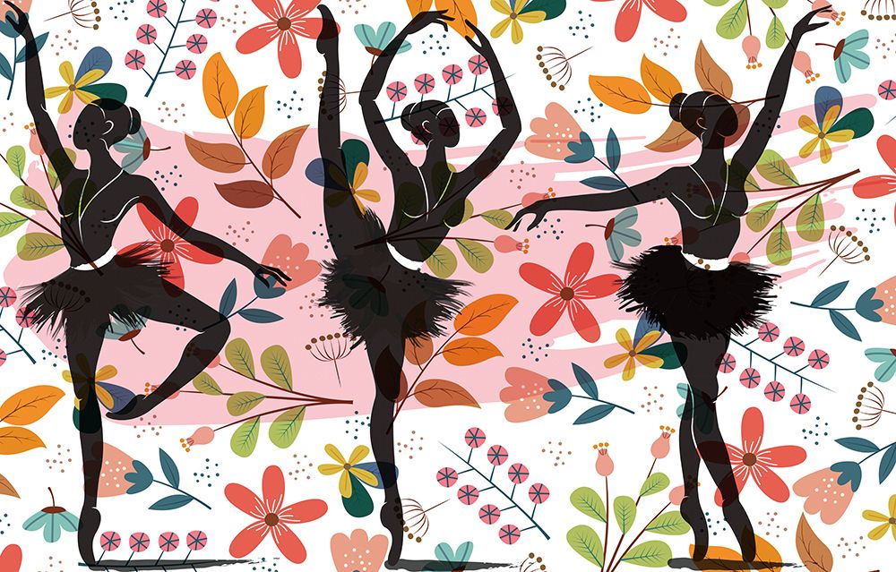 Botanical Ballet 218 art print by Ronald Bolokofsky for $57.95 CAD