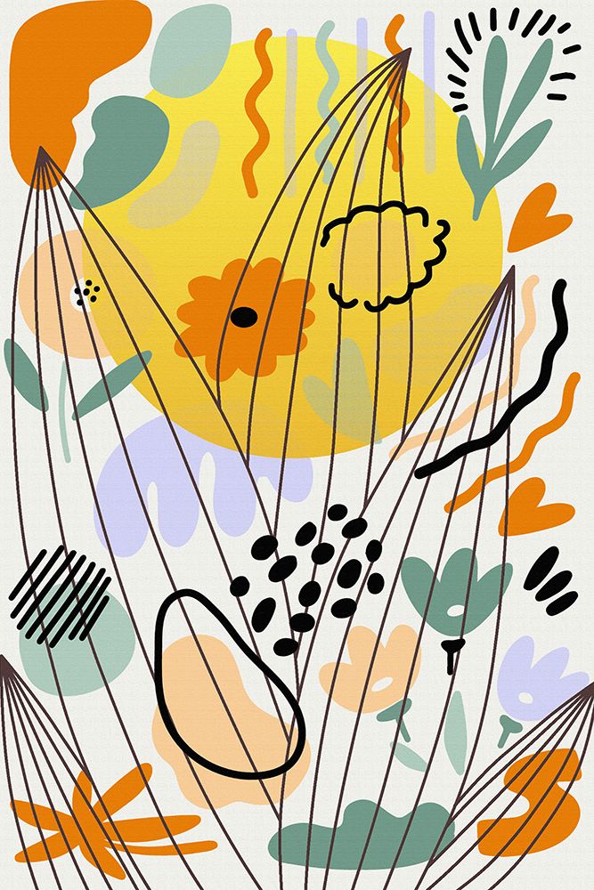 Botanical Sunshine 691 art print by Ronald Bolokofsky for $57.95 CAD