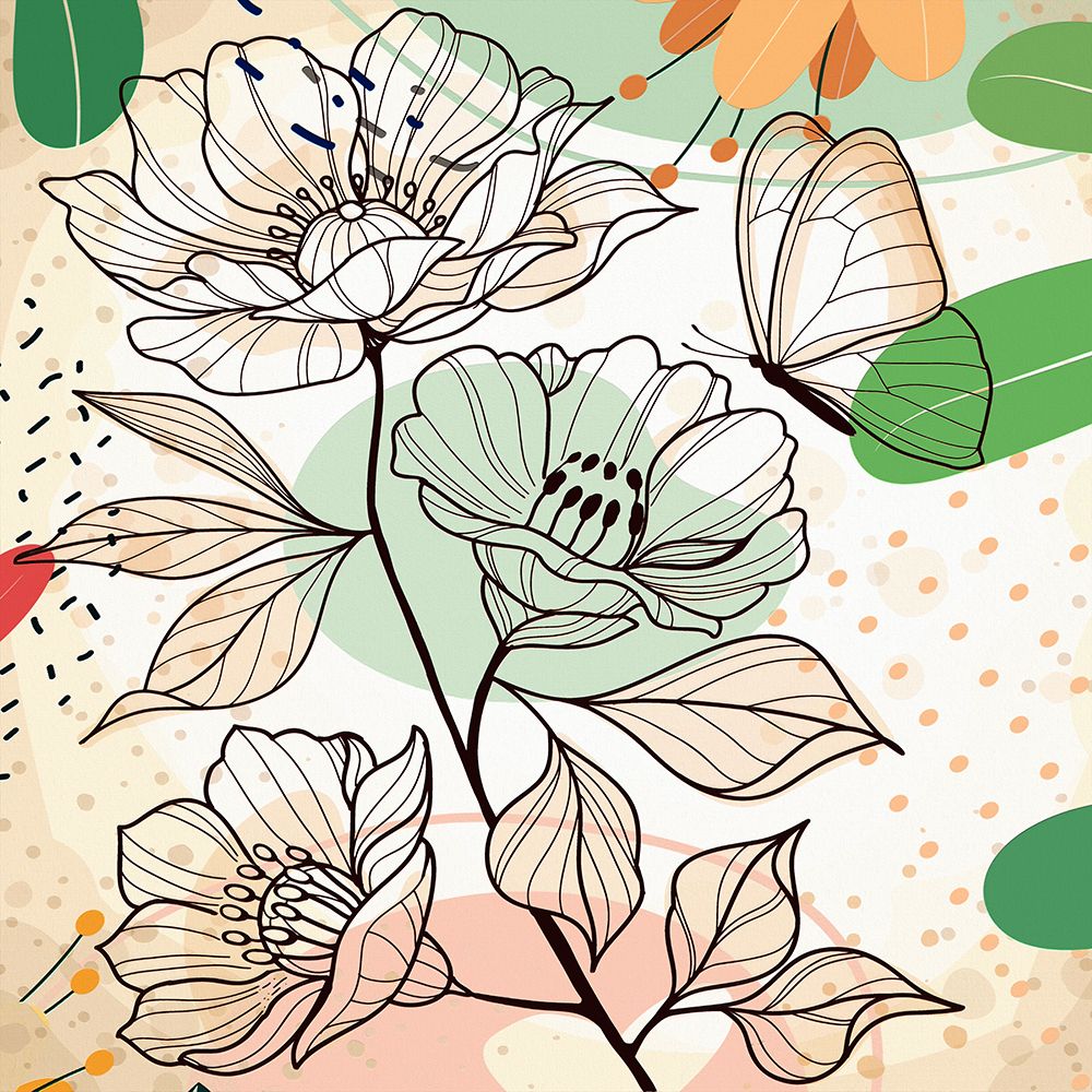 Butterfly Garden 176 art print by Ronald Bolokofsky for $57.95 CAD