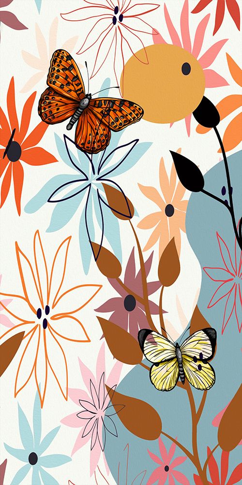 Butterfly Garden 464 art print by Ronald Bolokofsky for $57.95 CAD