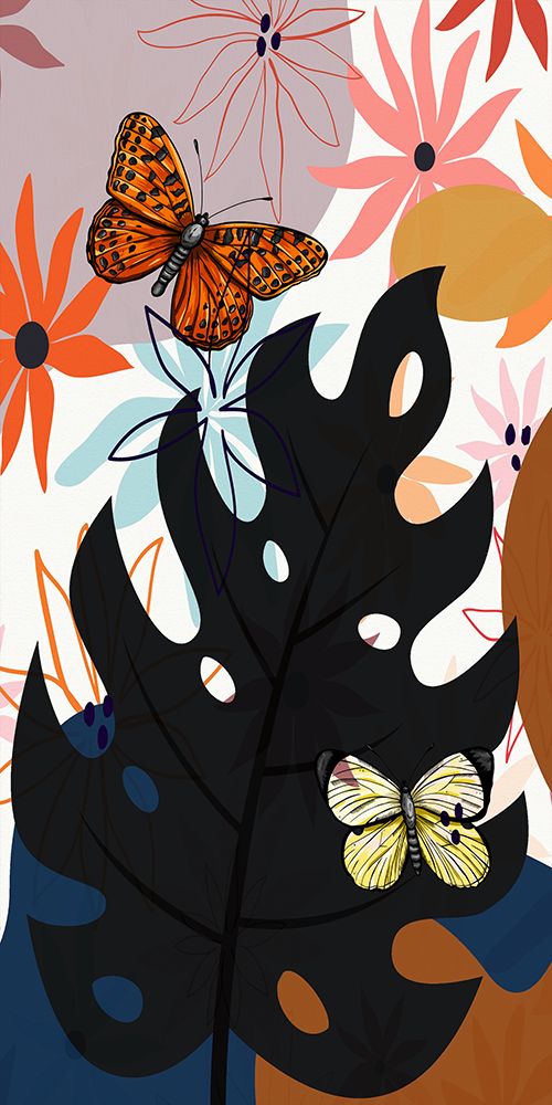 Butterfly Garden 465 art print by Ronald Bolokofsky for $57.95 CAD