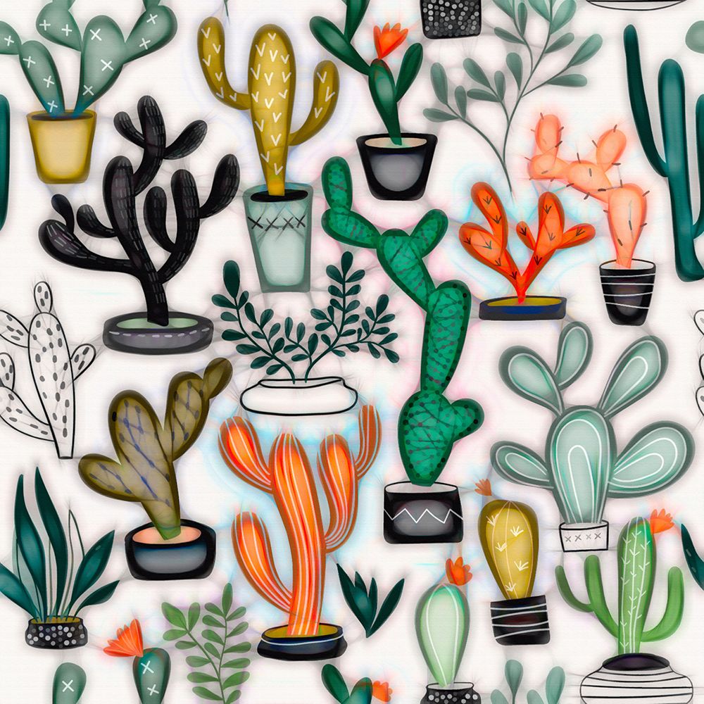 Cacti Corner 789 art print by Ronald Bolokofsky for $57.95 CAD