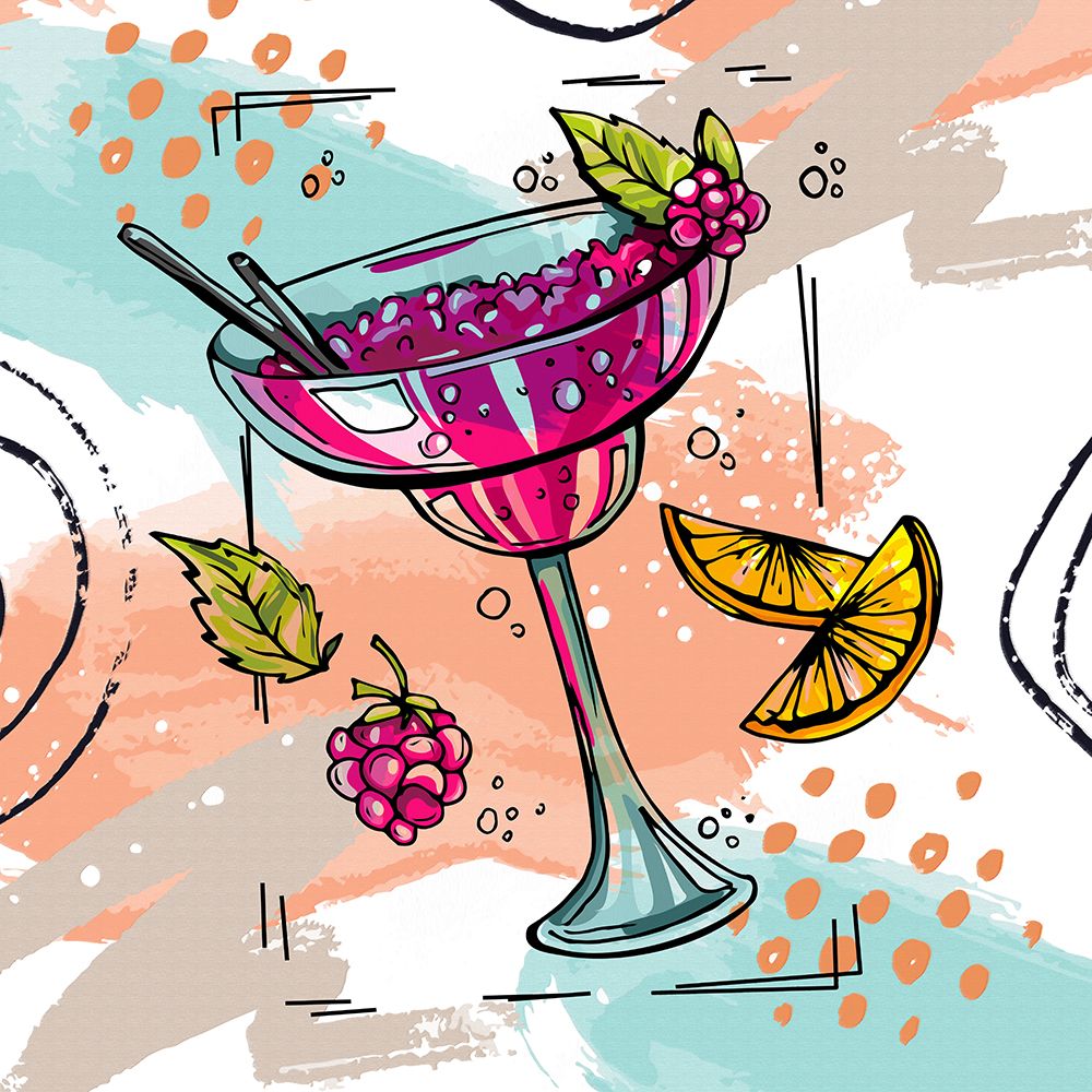 Cocktail Celebration I art print by Ronald Bolokofsky for $57.95 CAD