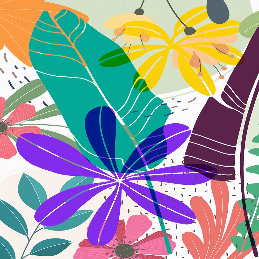 Colorful Garden 683 art print by Ronald Bolokofsky for $57.95 CAD