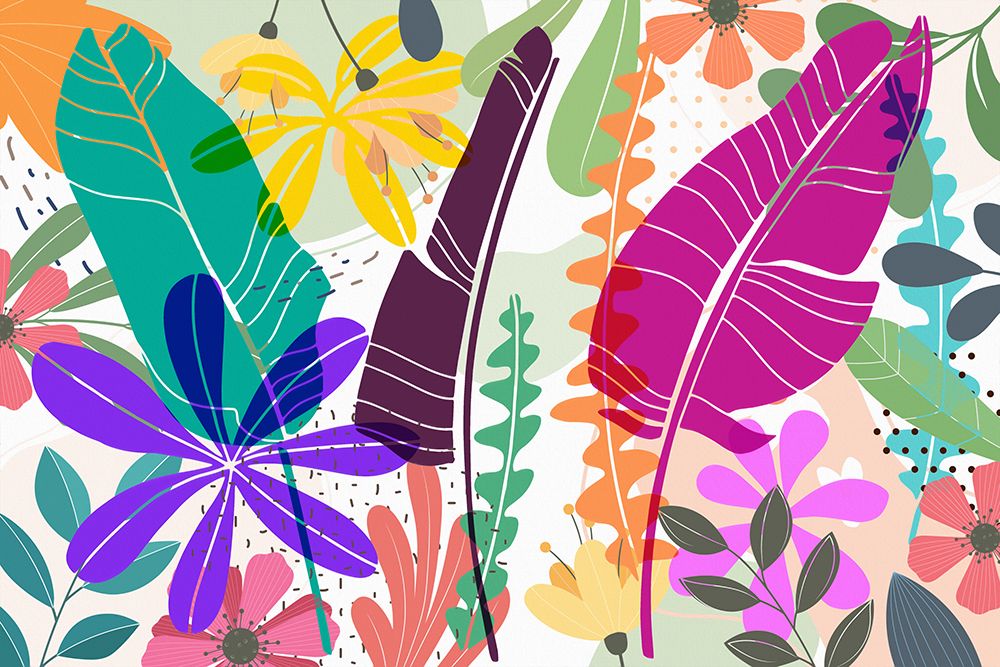 Colorful Garden 685 art print by Ronald Bolokofsky for $57.95 CAD