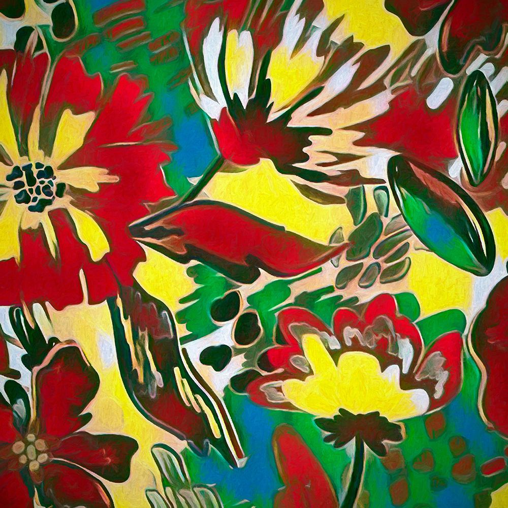 Flower Garden 330 art print by Ronald Bolokofsky for $57.95 CAD