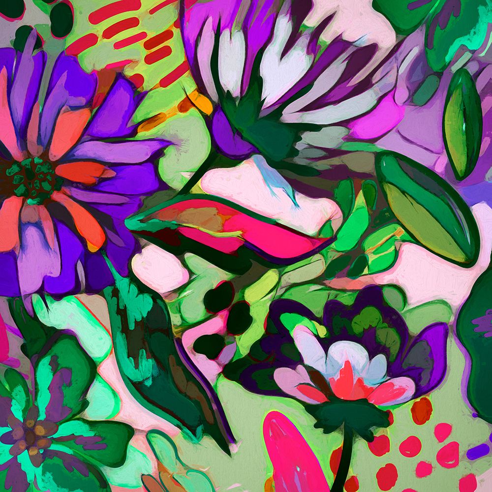 Flower Garden 333 art print by Ronald Bolokofsky for $57.95 CAD