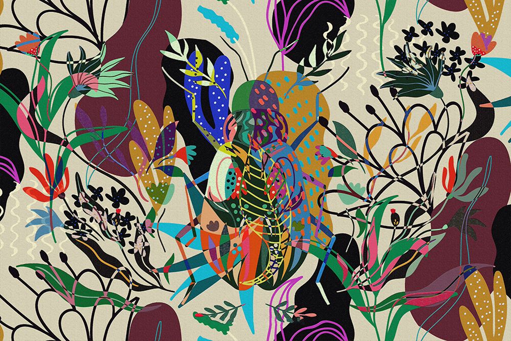 Garden Camouflage I art print by Ronald Bolokofsky for $57.95 CAD