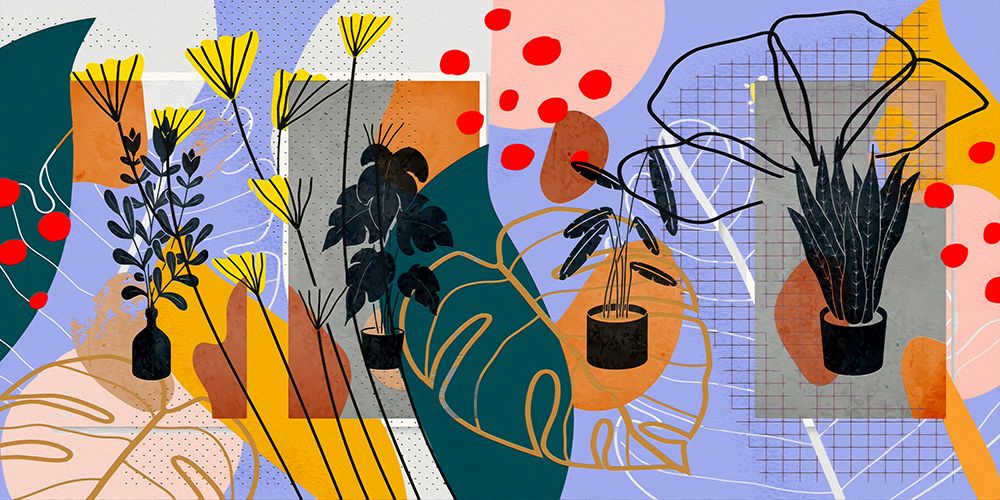 Garden Elements 433 art print by Ronald Bolokofsky for $57.95 CAD