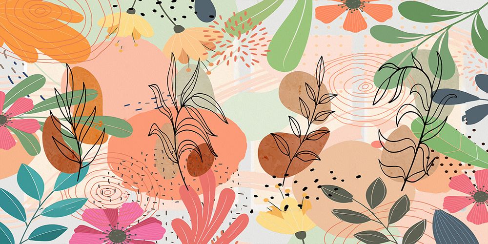 Garden Foliage V art print by Ronald Bolokofsky for $57.95 CAD