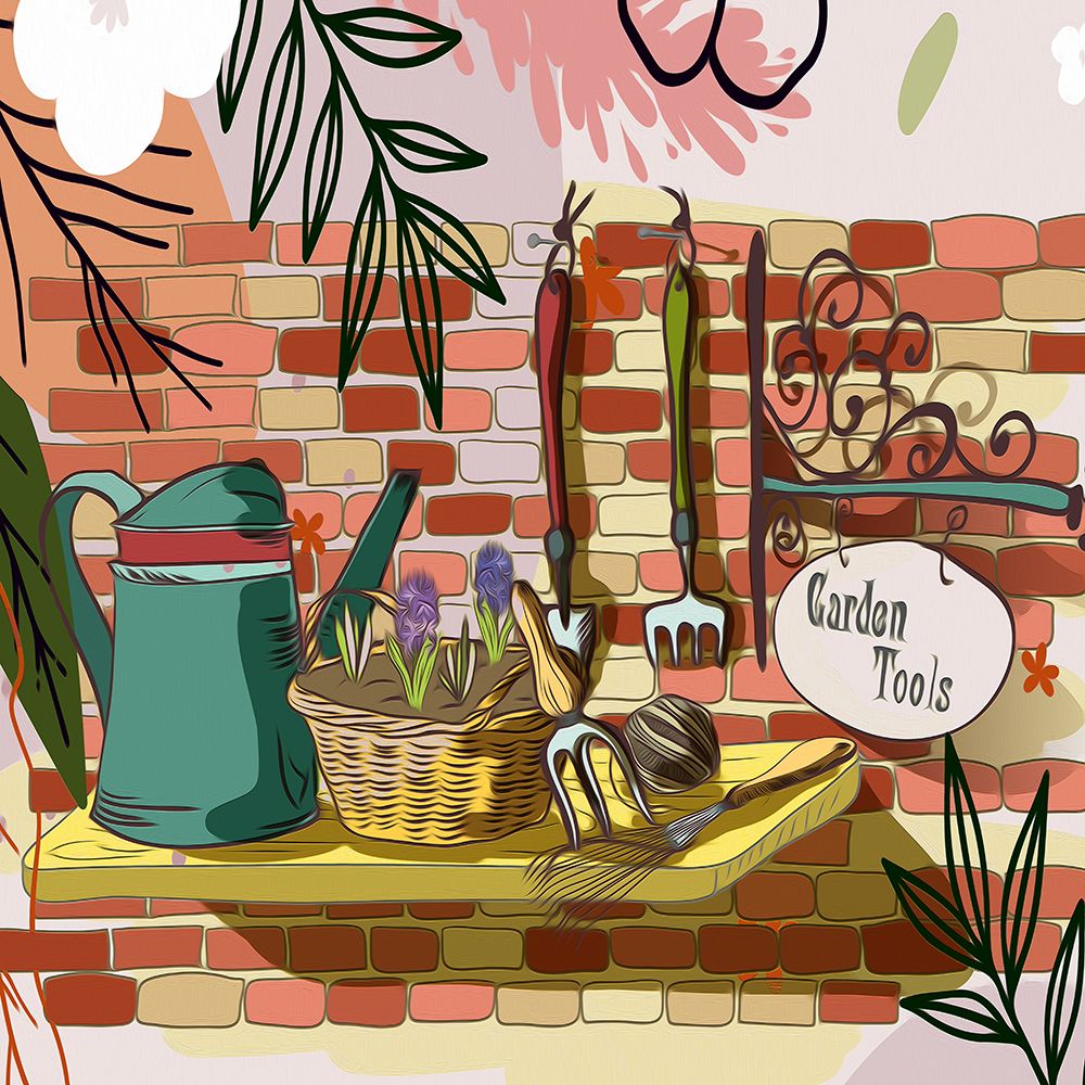 Garden Tools 485 art print by Ronald Bolokofsky for $57.95 CAD