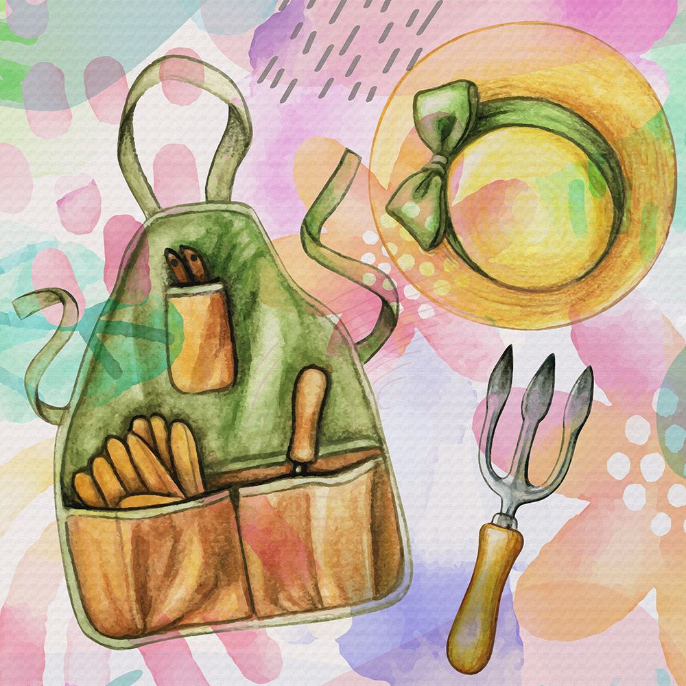 Garden Tools 655 art print by Ronald Bolokofsky for $57.95 CAD