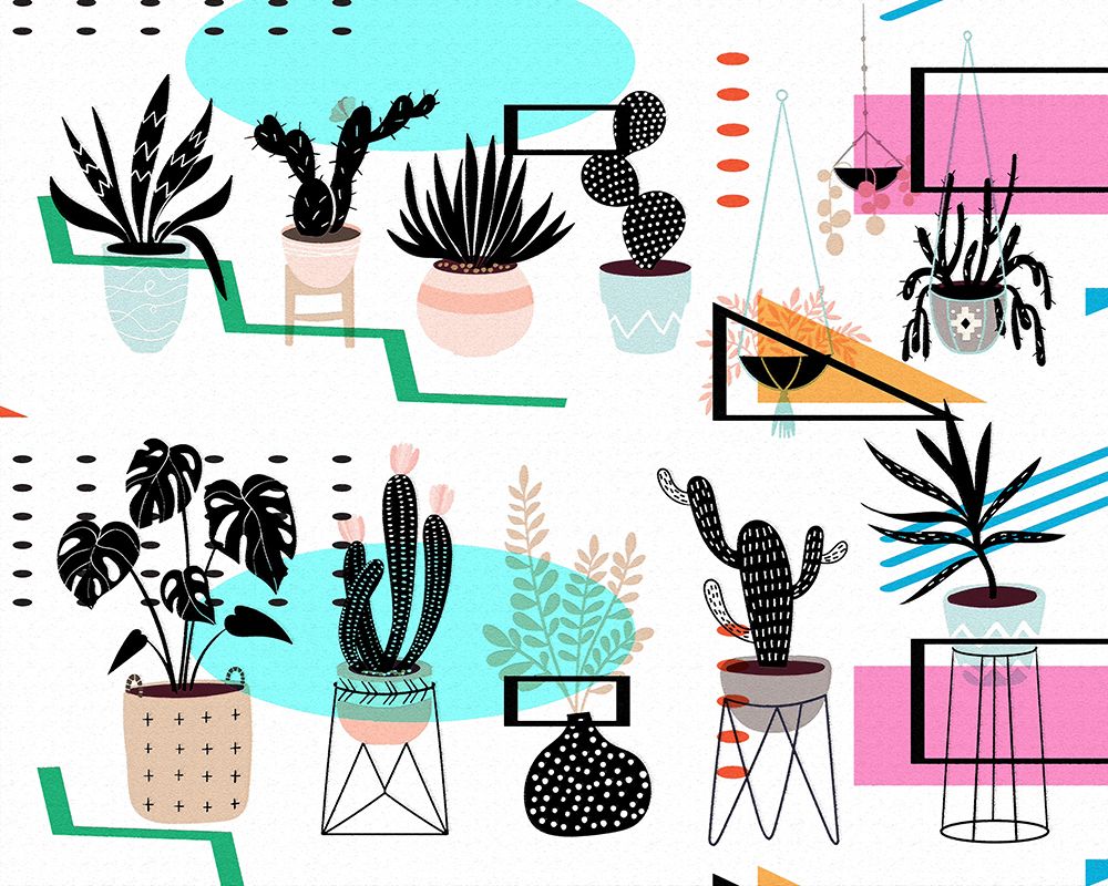 House Plants 306 art print by Ronald Bolokofsky for $57.95 CAD