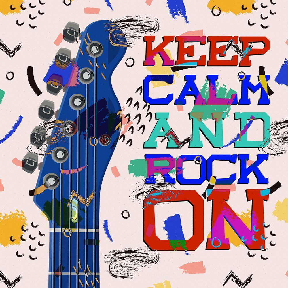 Keep Calm art print by Ronald Bolokofsky for $57.95 CAD