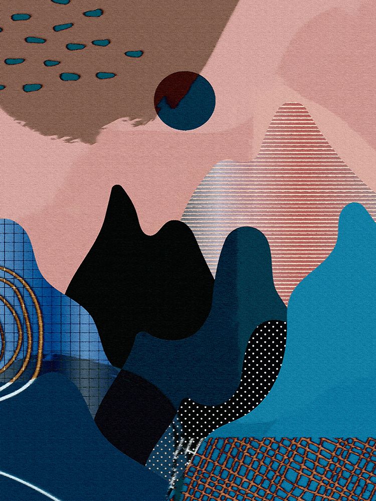 Mid Century Landscape 480 art print by Ronald Bolokofsky for $57.95 CAD