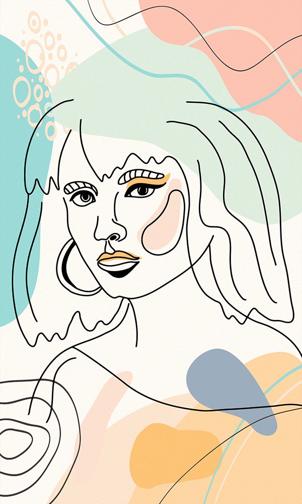 Mid Century Woman 122 art print by Ronald Bolokofsky for $57.95 CAD