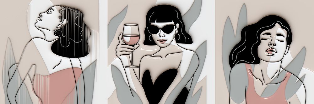 Modern Women 423 art print by Ronald Bolokofsky for $57.95 CAD
