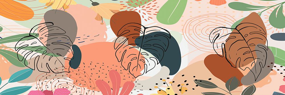 Tropical Leaves 19 art print by Ronald Bolokofsky for $57.95 CAD