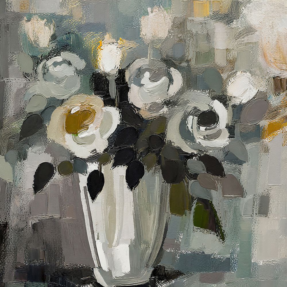 A Brush with Roses art print by Ronald Bolokofsky for $57.95 CAD